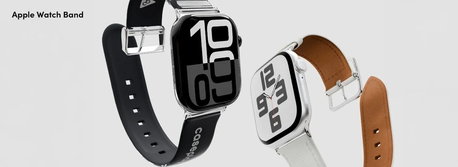 Apple Watch バンド レザー/クリアバンド