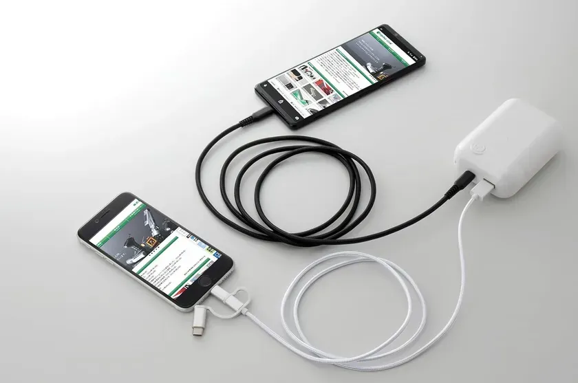 2ポート充電イメージ