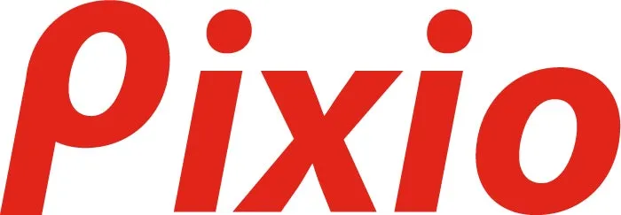 赤いPixioのロゴ