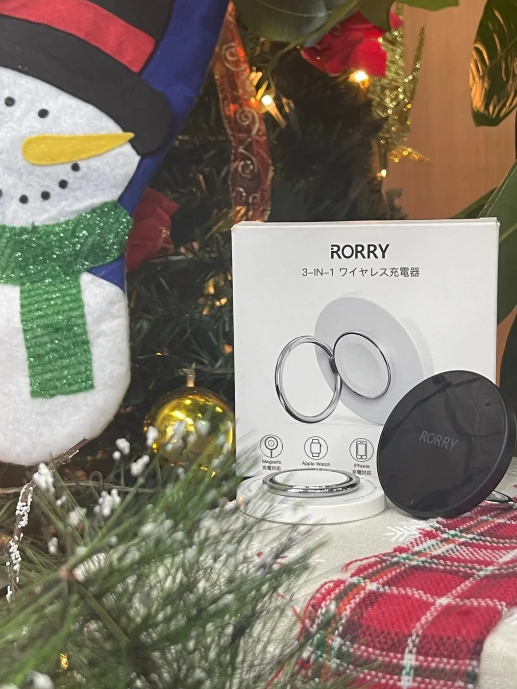 RORRY 3-in-1ワイヤレス充電器