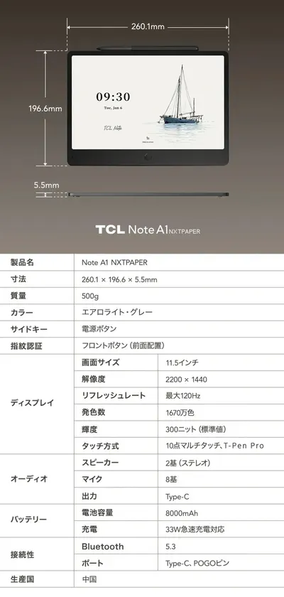 製品スペック