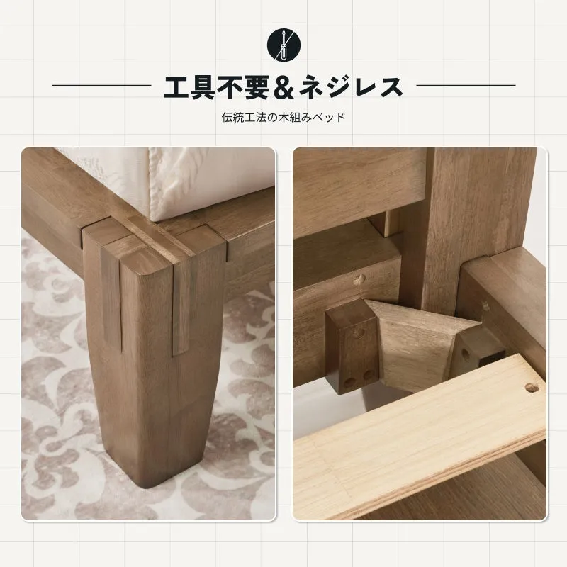 工具不要&ネジレスの木組み